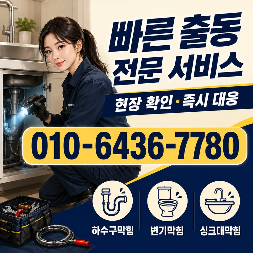 모라동 지역 변기뚫음 관련 이미지