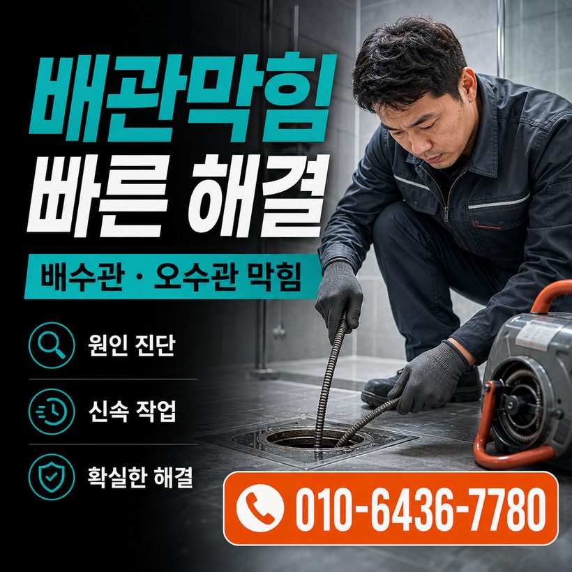반구동 지역 세면대뚫음 관련 이미지