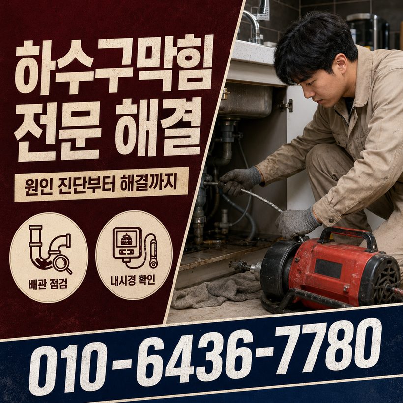 거제동 지역 세면대뚫음 관련 이미지