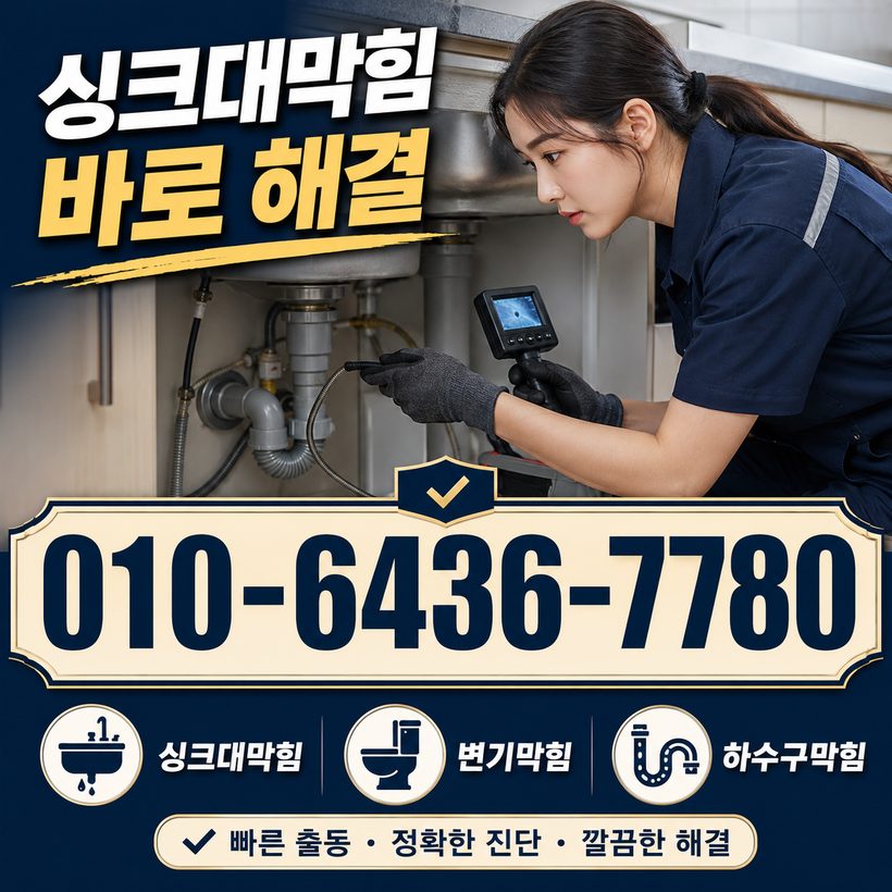 삼동면 지역 하수구뚫음 관련 이미지